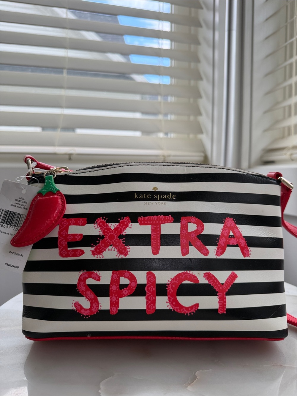 NWT Kate Spade New York Extra Spicy Millie Crossbody Bag